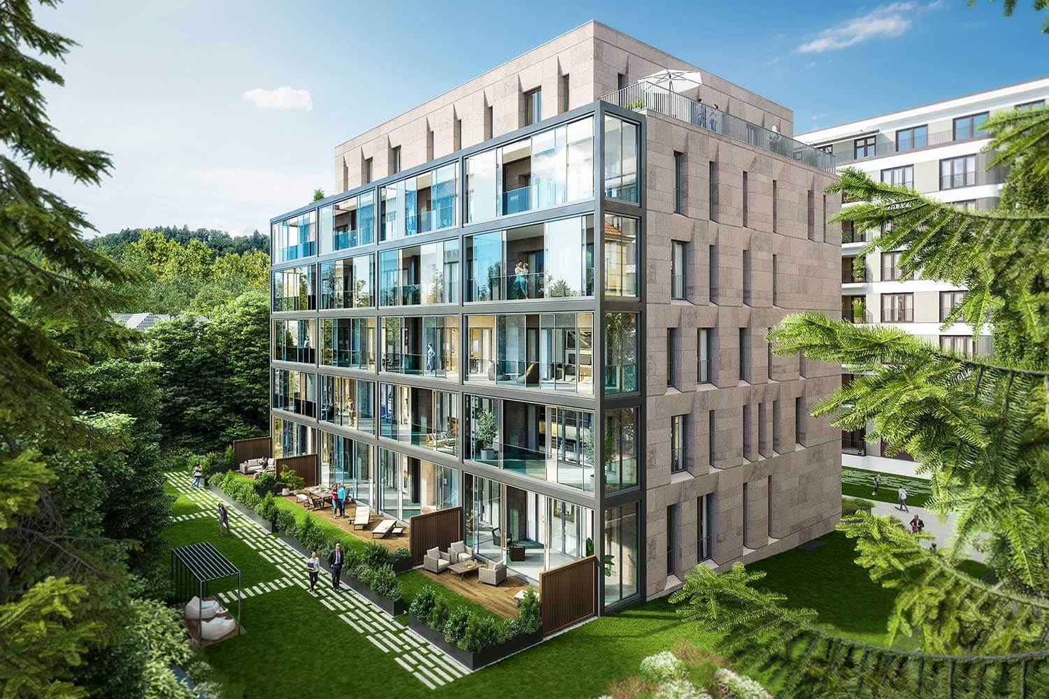 Project Schellenburg - Residential and commercial complex
